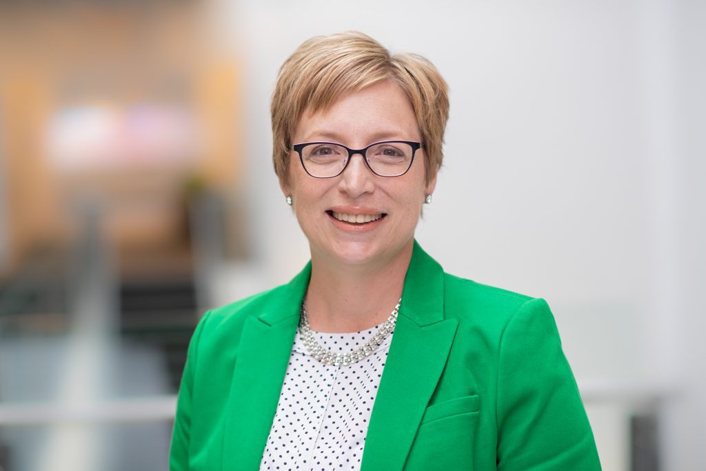 professional headshot of Christine J.