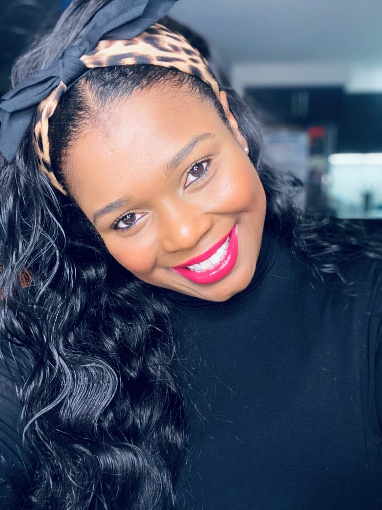 close up of Antonia S.