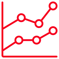 Analytics graph.