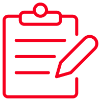 Task list and pen. 
